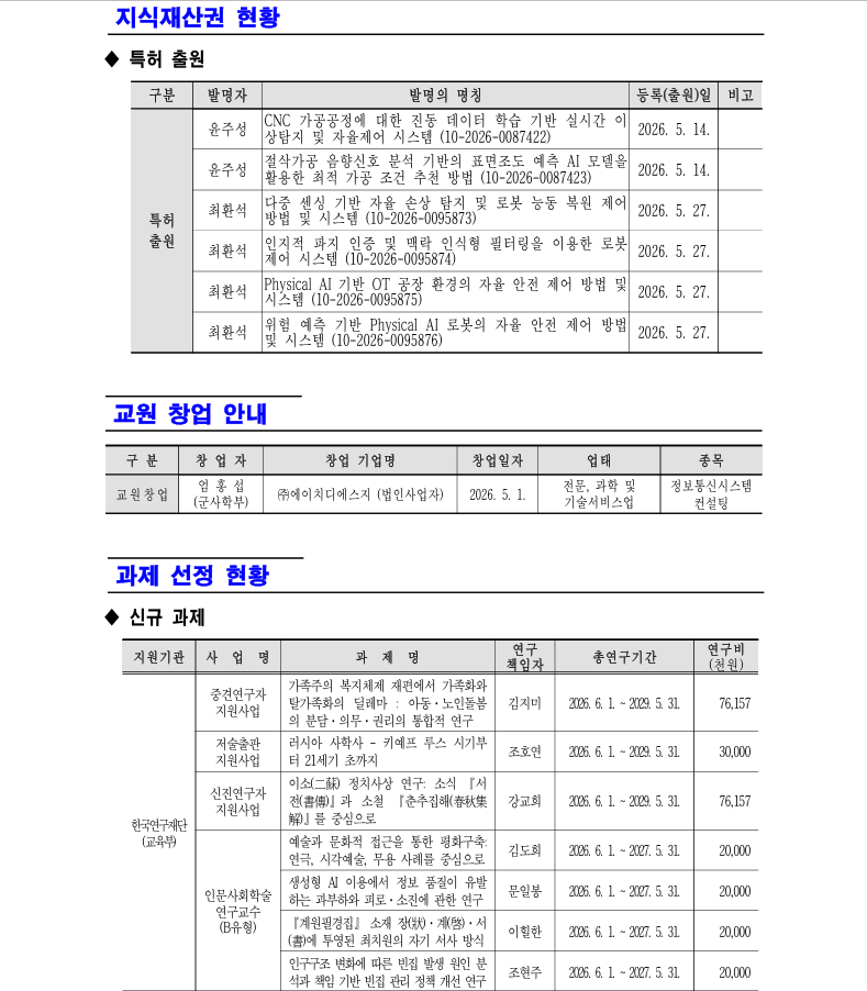 [산학협력단]2026년 제14호 뉴스레터2